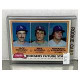 Fernando Valenzuela rookie card
