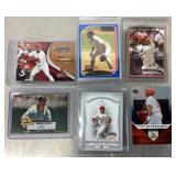 6 Albert Pujols baseball cards