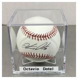 Octavio Dotel autographed baseball
