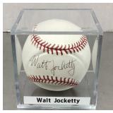 Walt Jocketty autographed baseball