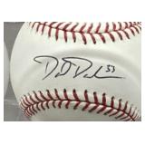 Daniel Descalso autographed baseball