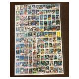 1985 Topps baseball cards uncut sheet
