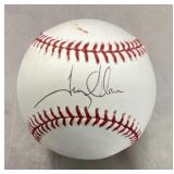 Terry Alan autographed baseball