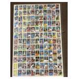1985 Topps baseball cards uncut sheet