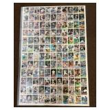 1985 Topps Baseball Cards uncut sheet