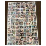 1985 Topps baseball cards uncut sheet