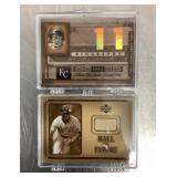 2 George Brett baseball cards