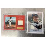 Barry Bonds game worn baseball cards