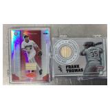 2 game used bat baseball cards