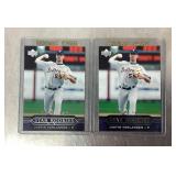 2 Justin Verlander Rookie Cards
