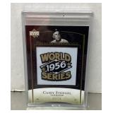 Casey Stengel patch baseball card