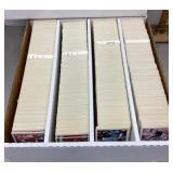 Box of 1989 Score baseball cards