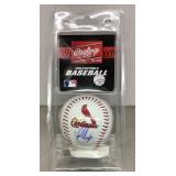 Autographed STL Cardinals baseball
