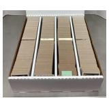 Box of 1991 Topps baseball cards