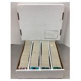 Box of 1989 Topps baseball cards