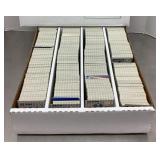 Box of 1989 Fleer baseball cards