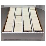 Box of 1990 Fleer baseball cards