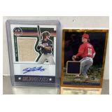 Dylan Crews autographed & patch cards