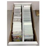 Box of football cards