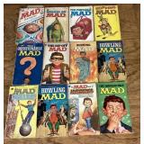 12 Mad paperback books