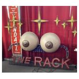 The Rack store display