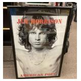Autographed Jim Morrison poster 25x37