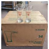 6 dozen Coors beer glasses