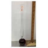 Holmegaard Denmark glass bud vase