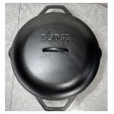 7-qt cast iron Lodge Dutch oven 10"--unused