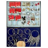 Costume jewelry earrings