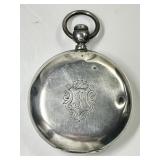 Home Watch Co. pocket watch in coin silver case