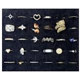 29 costume jewelry rings