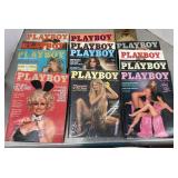 1978 Playboy magazines
