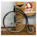 Mini pennyfarthing bicycle replica