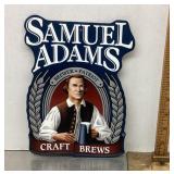 Samuel Adams tin sign