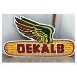 Dekalb seed corn sign
