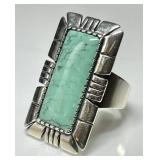 Relios Carolyn Pollack sterling turquoise ring