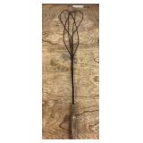Antique wire rug beater