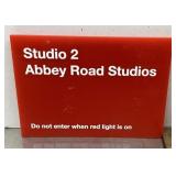 Abbey Road Studio 2 sign