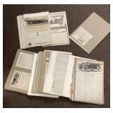 Large lot of vintage car ads