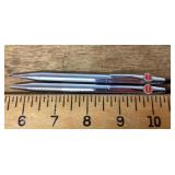 Advertising pen and pencil set