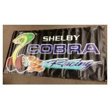 Shelby Cobra racing banner 3ï¿½ x 6ï¿½