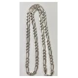 Sterling silver 20" link necklace