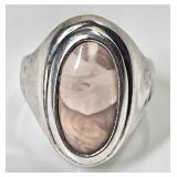 Sterling silver agate ring