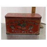 Union Leader tobacco tin