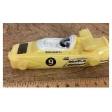 Race car whiskey decanter