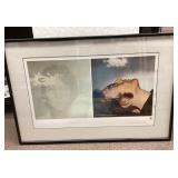 Autographed John Lennon "Imagine" litho with COA
