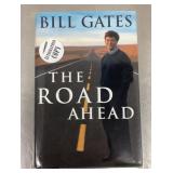 Autographed Bill Gates book "The Road Ahead"