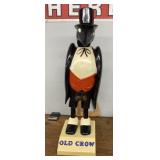 Old Crow plastic advertising