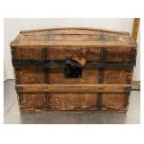 Antique doll trunk